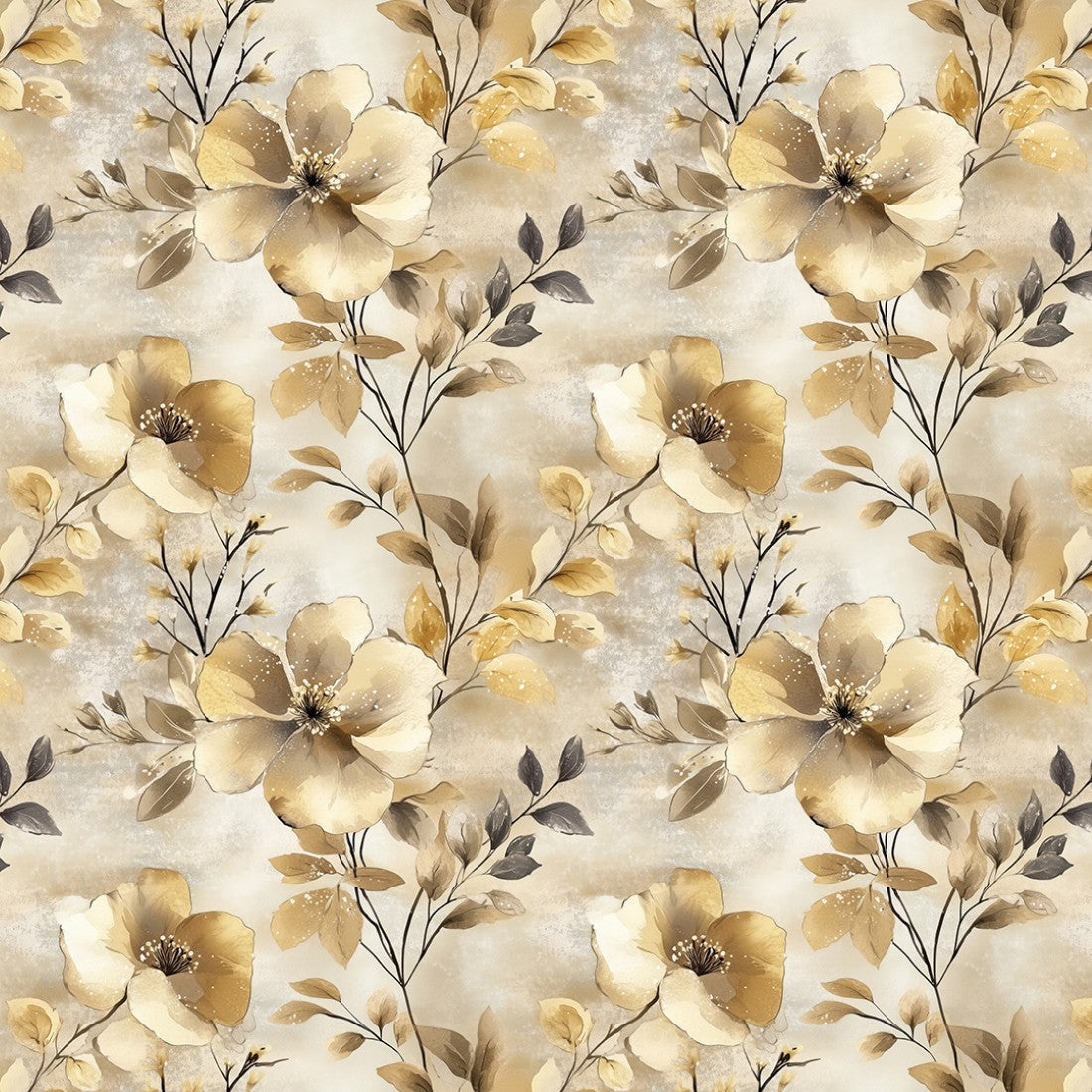 Royal Beige Floral