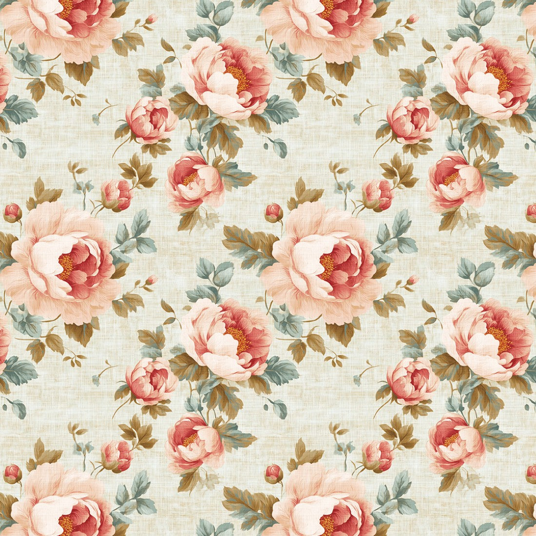 Romantic Rose Garden Floral