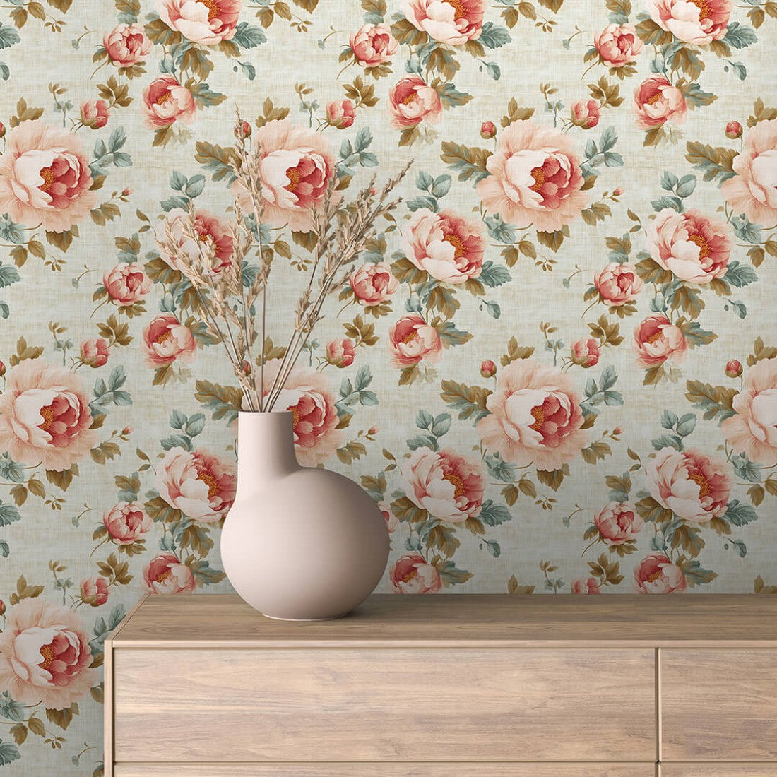 Romantic Rose Garden Floral