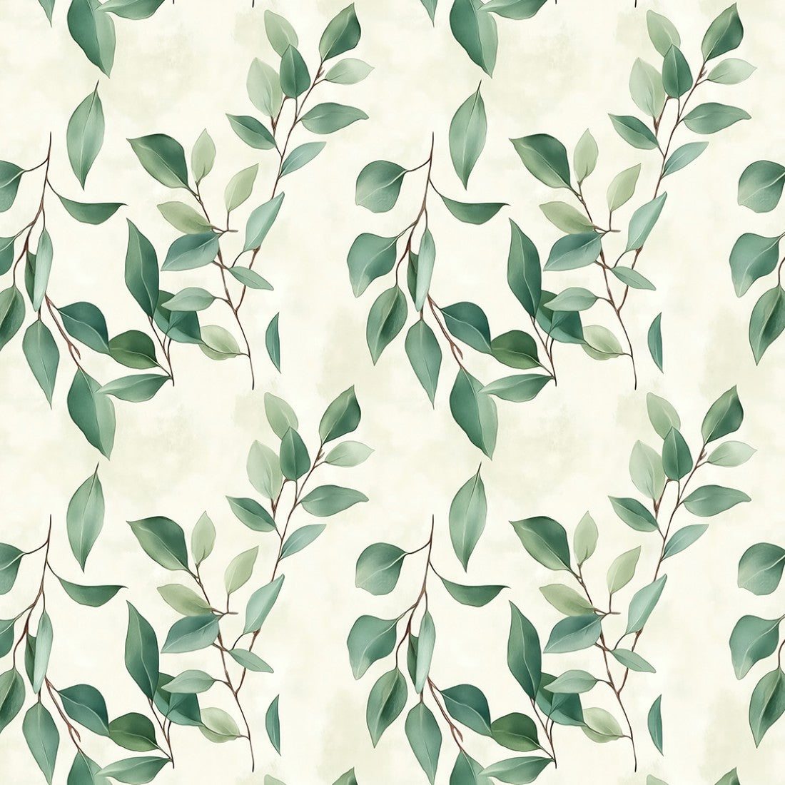 Green Leaf Minimal Floral