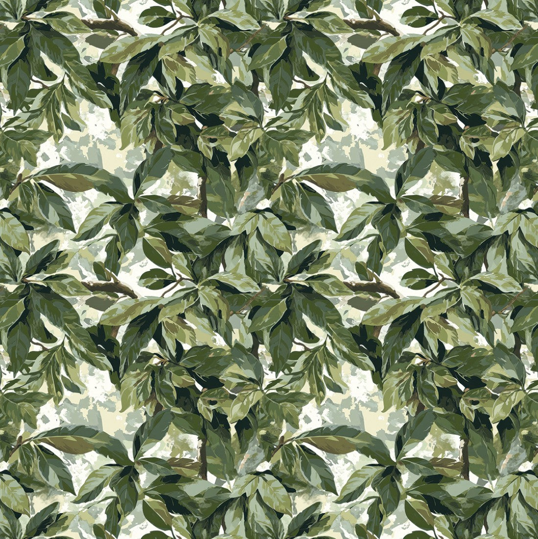 Green Leaf Harmony Floral
