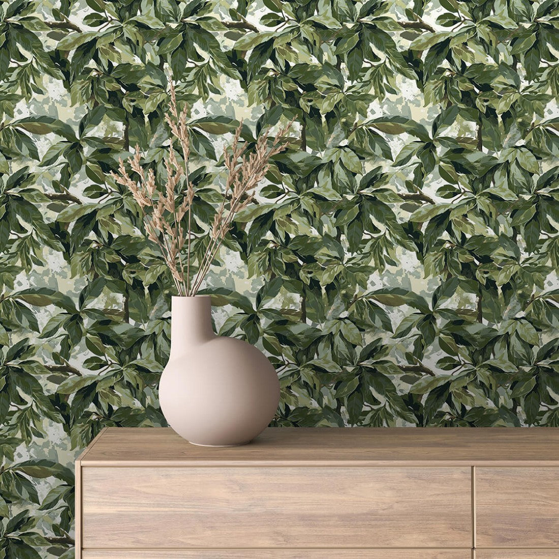 Green Leaf Harmony Floral