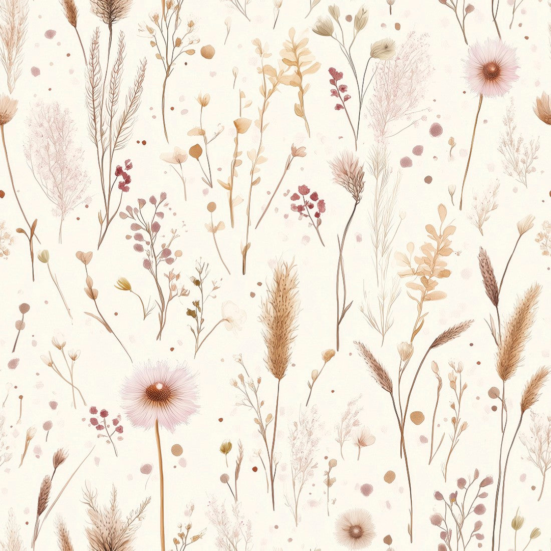 Soft Wild Meadow Floral