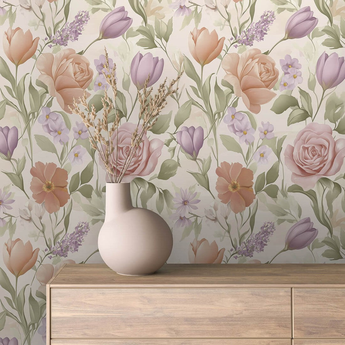 Elegant Rose Bloom Floral