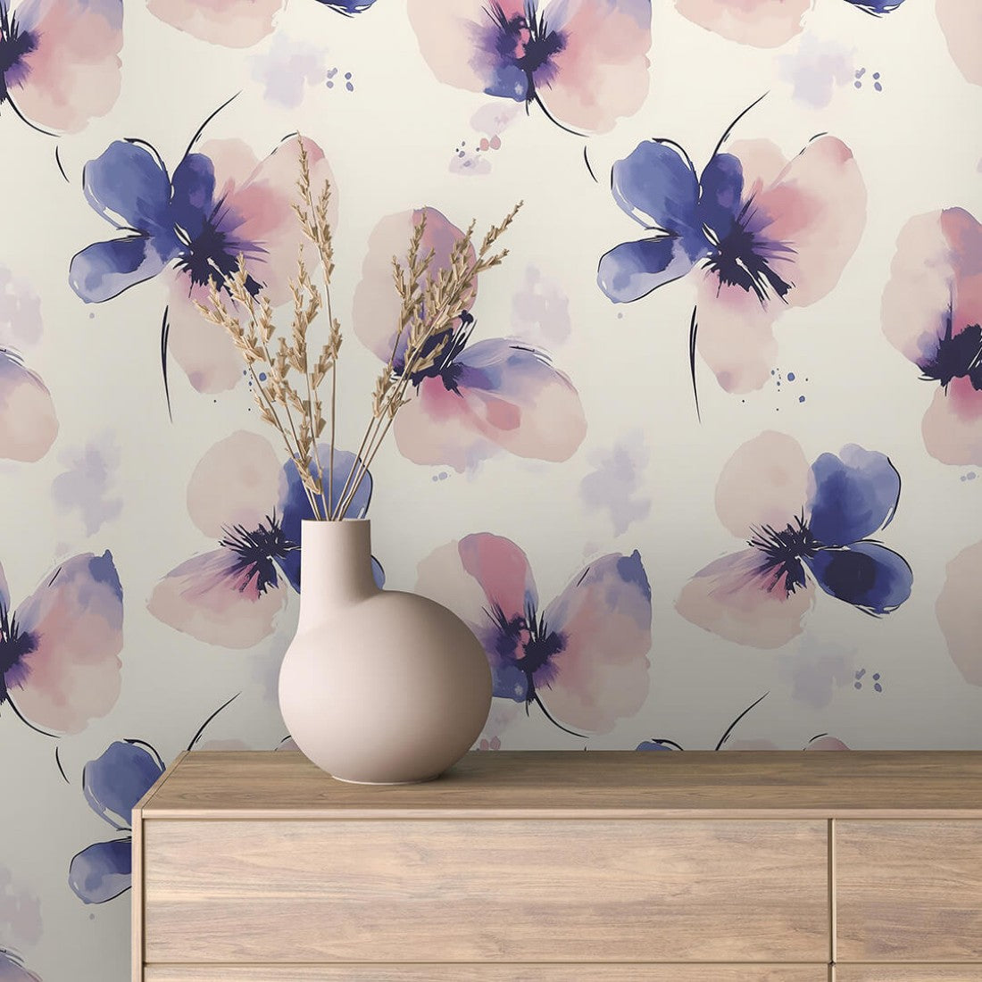 Watercolor Floral Mist Floral