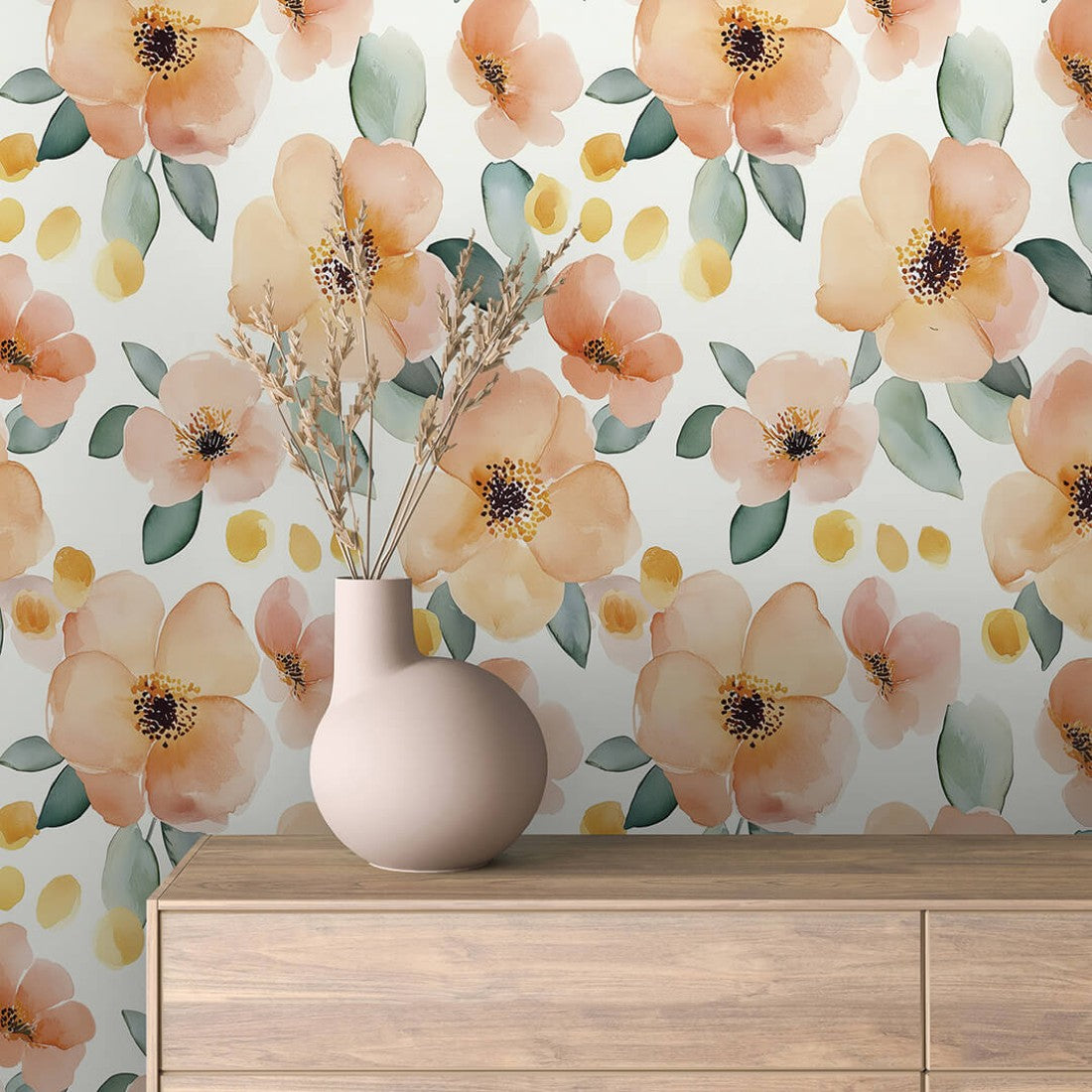 Soft Poppy Bloom Floral