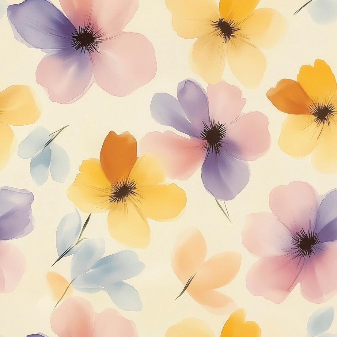 Summer Petal Glow Floral