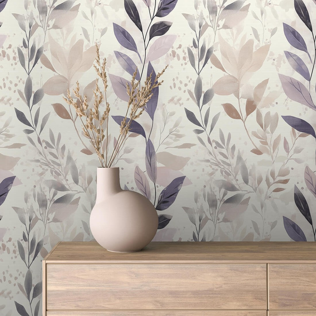 Neutral Botanical Flow Floral