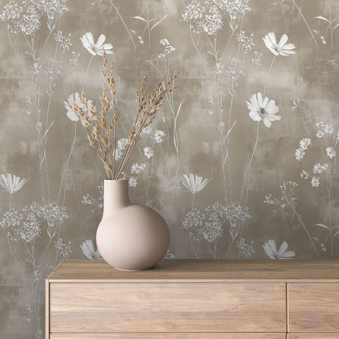 Soft Daisy Meadow Floral