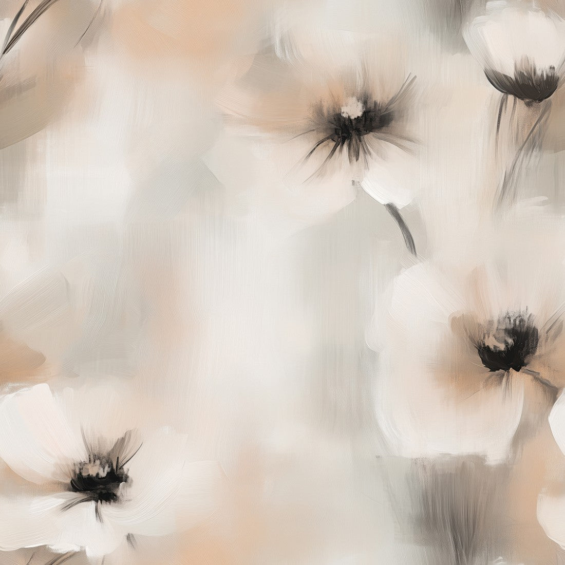 Neutral Wildflower Mist Floral