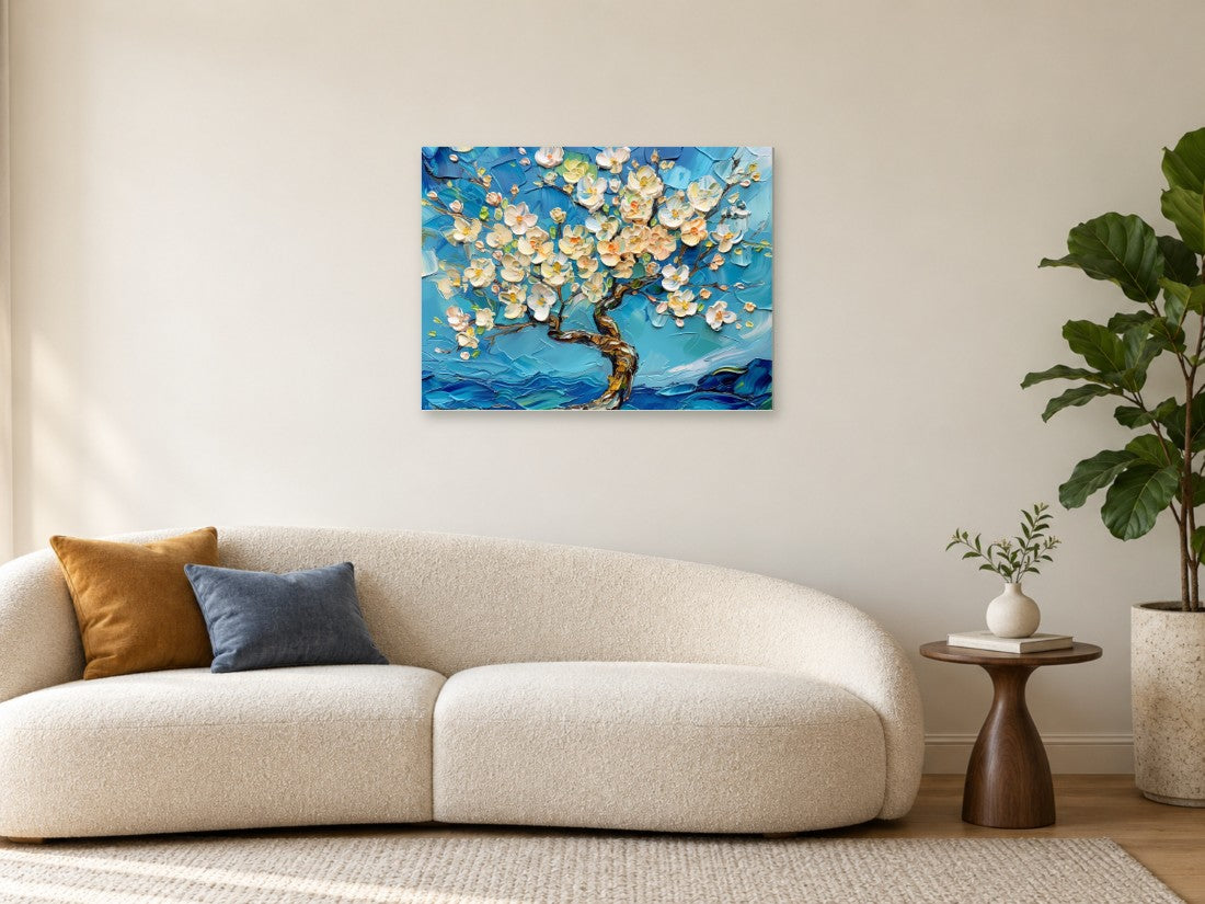 Procvalo stablo na tirkizu