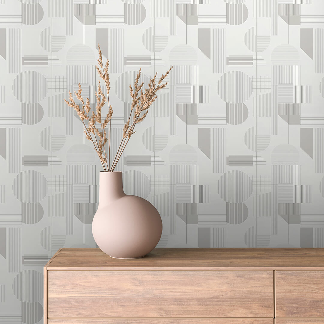 Grey Dot Harmony Geometric