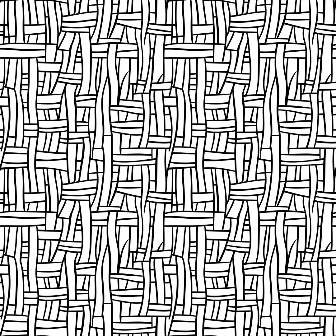 Grey Labyrinth Geometric