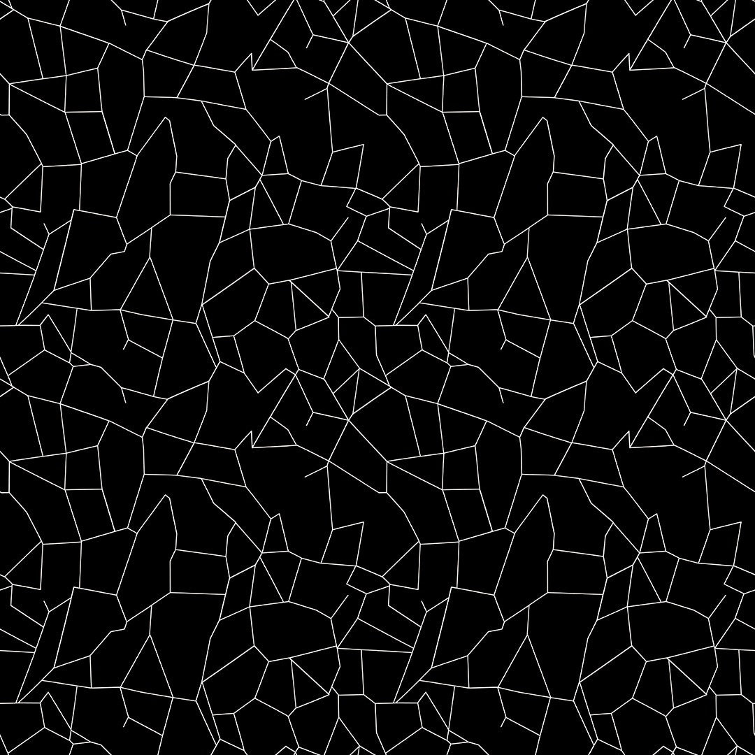 Midnight Abstract Web Geometric
