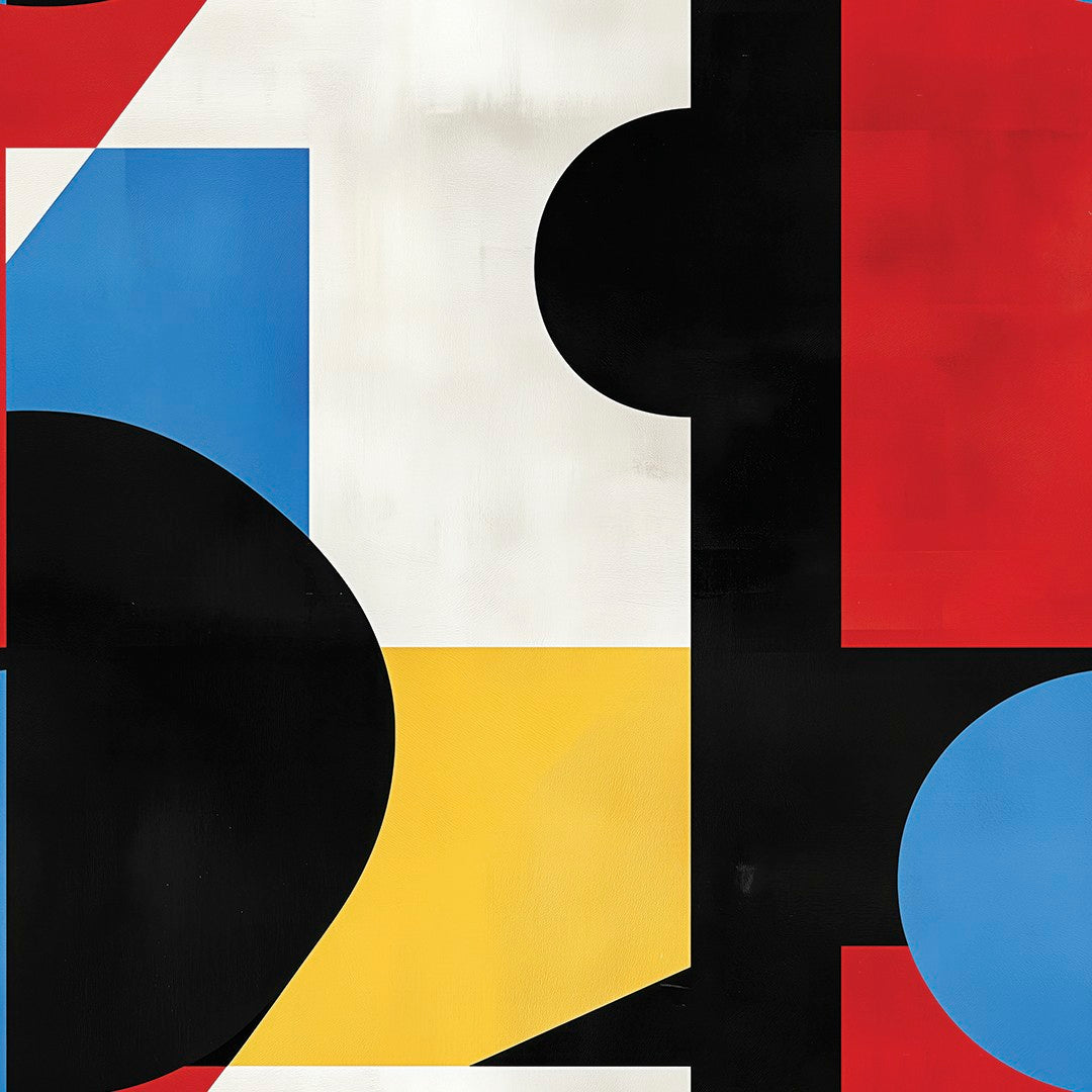 Primary Mosaic Pattern Geometric