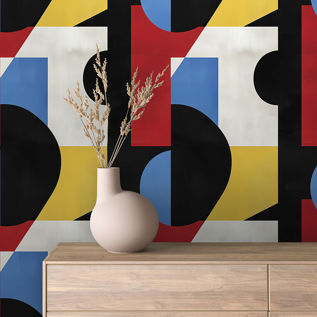 Primary Mosaic Pattern Geometric