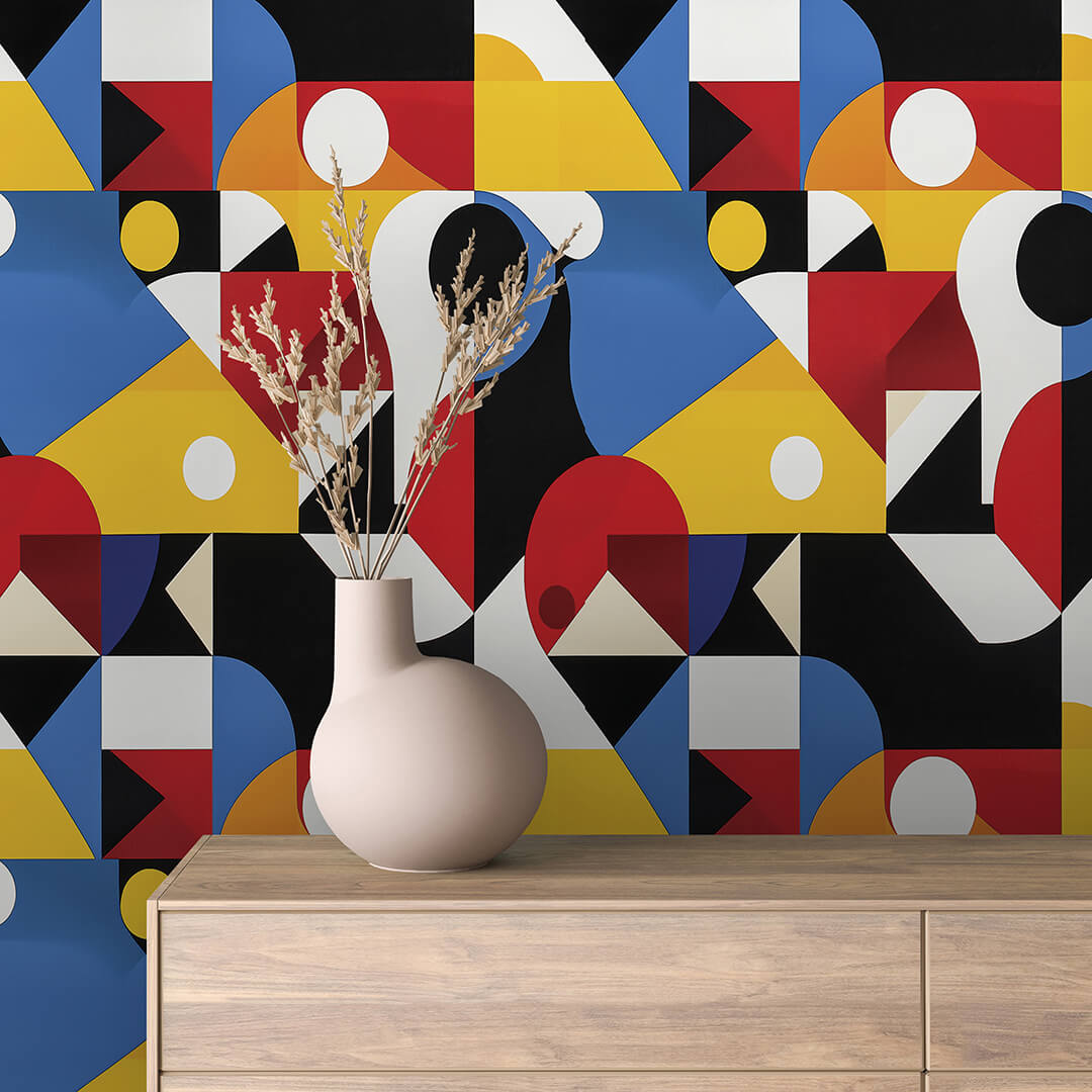 Vintage Arch Grid Geometric