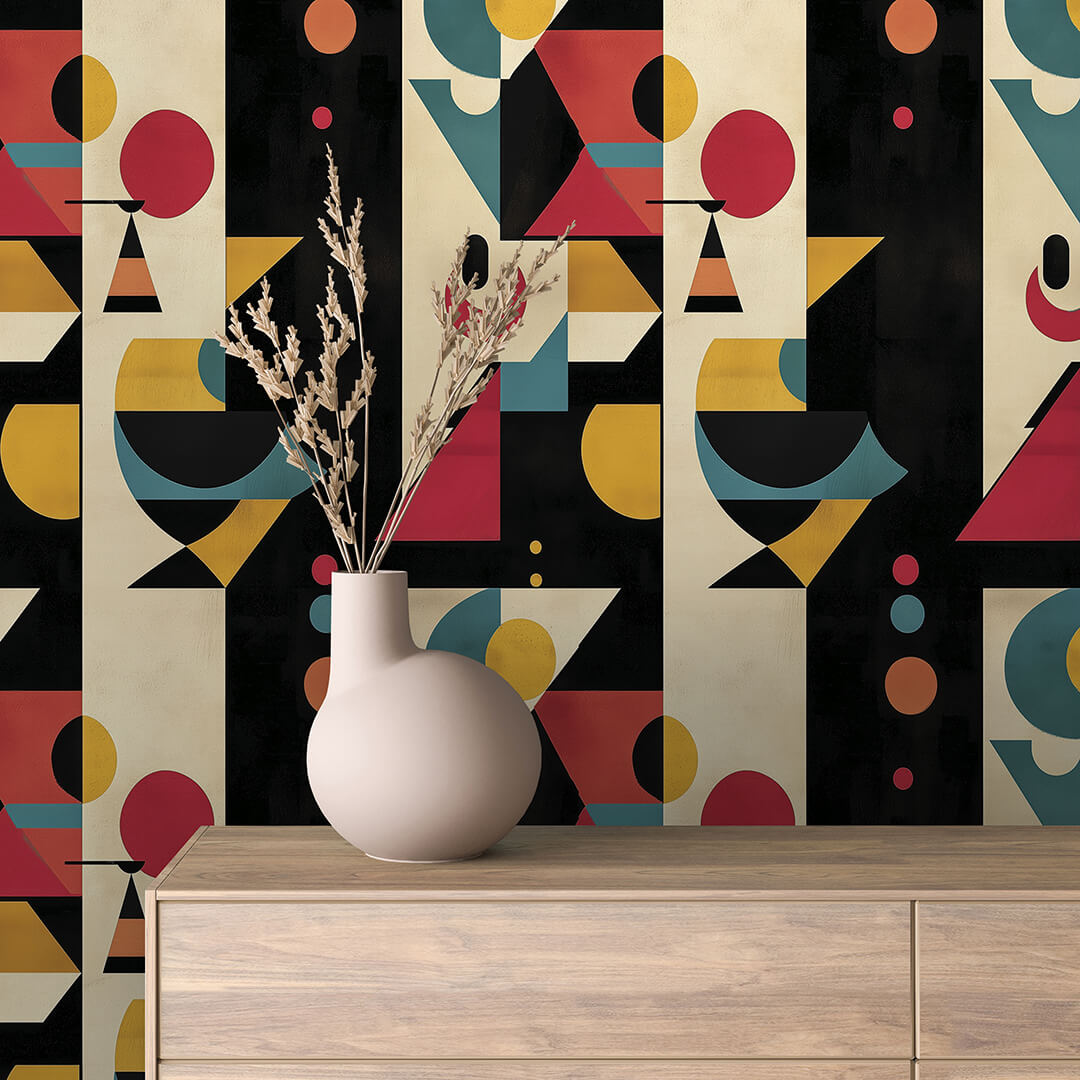 Abstract Triangle Rhythm Geometric