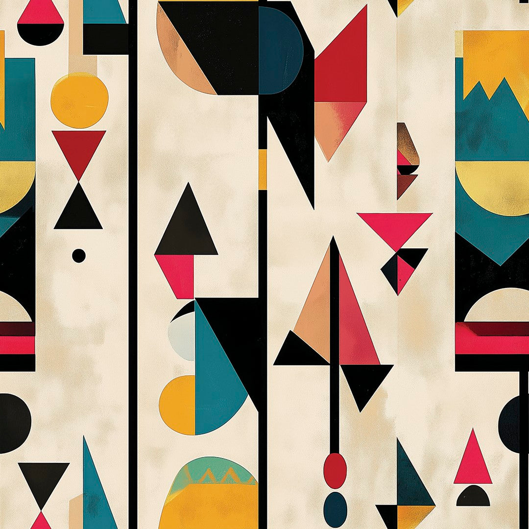 Pastel Shape Harmony Geometric