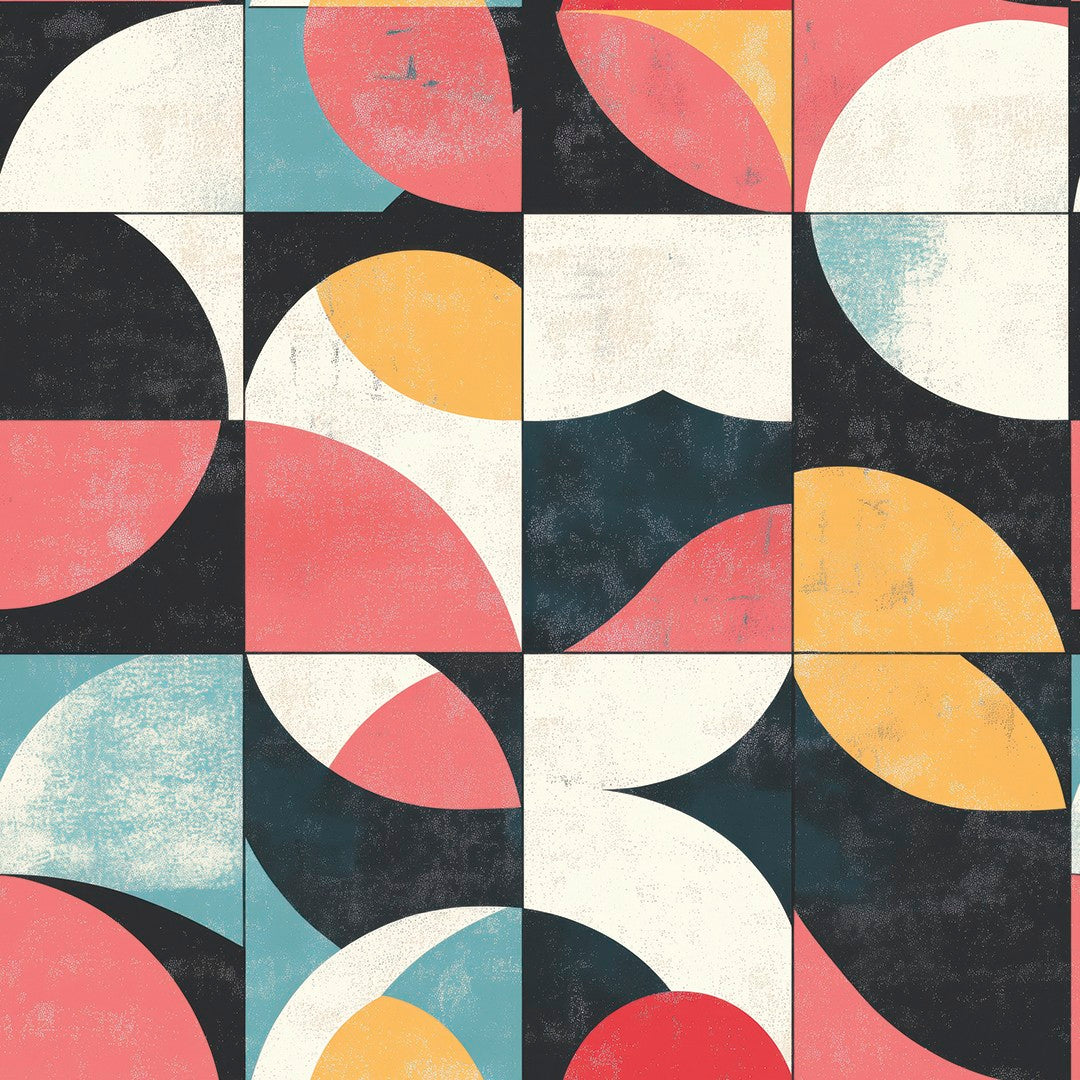 Retro Curve Geometry Geometric