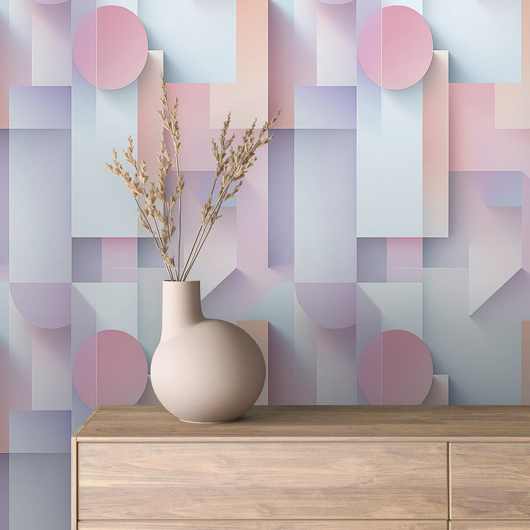 Soft Cube Illusion Geometric
