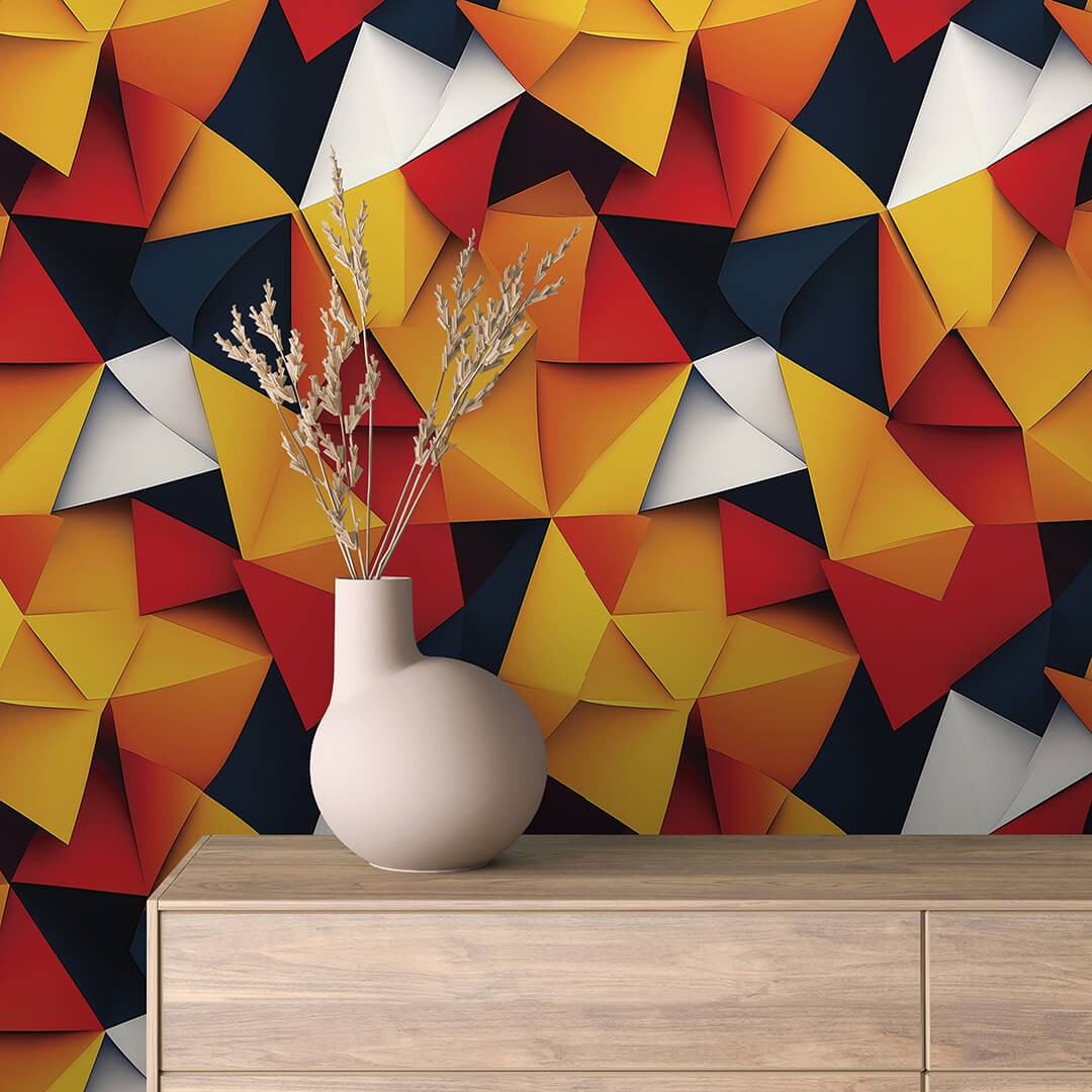 Prism Fragment Burst Geometric
