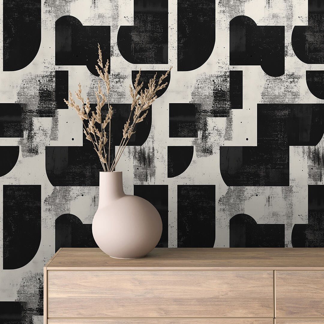 Modern Square Labyrinth Geometric
