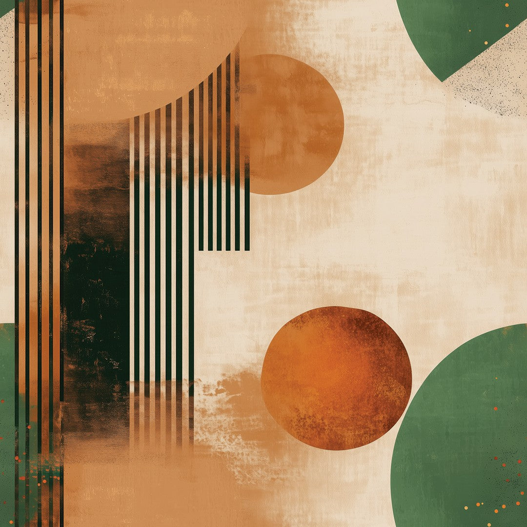 Retro Square Illusion Geometric
