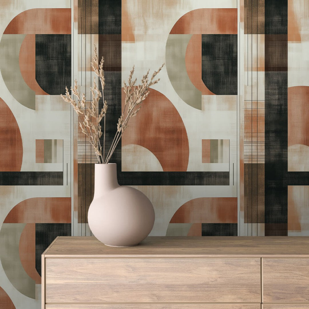 Pop Color Mosaic Geometric