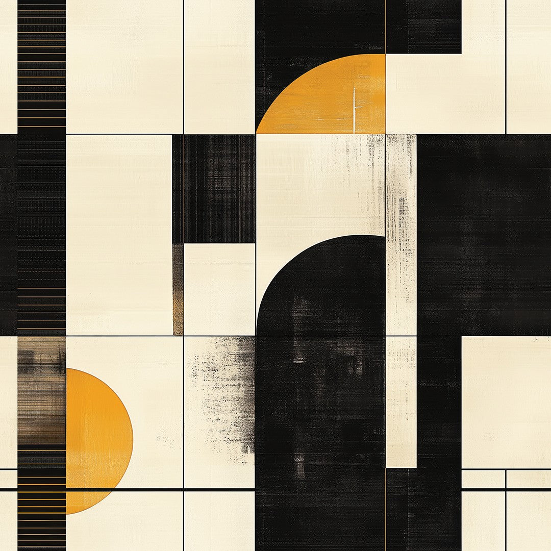 Gold Arch Pattern Geometric