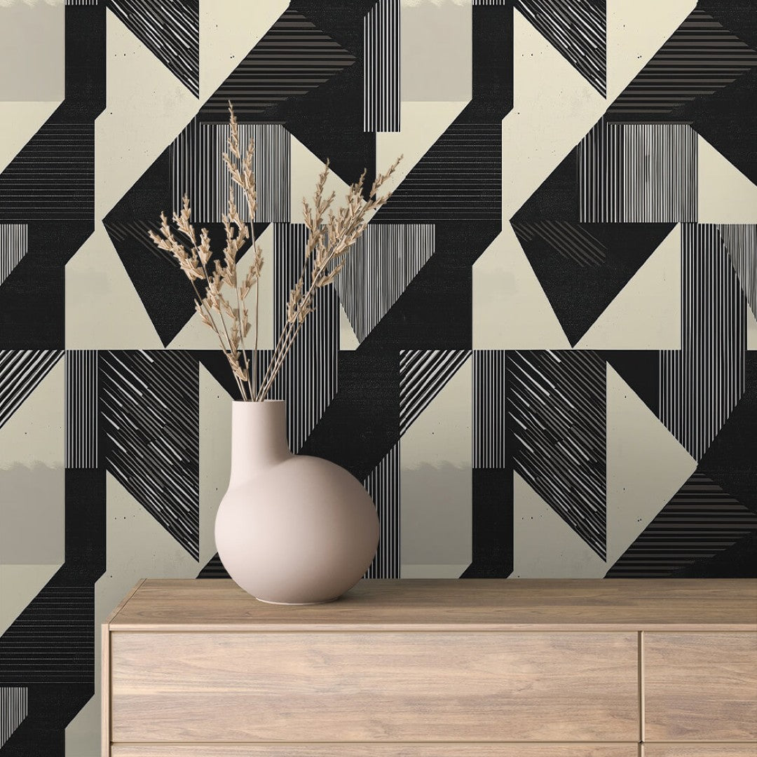 Gray Diamond Pattern Geometric