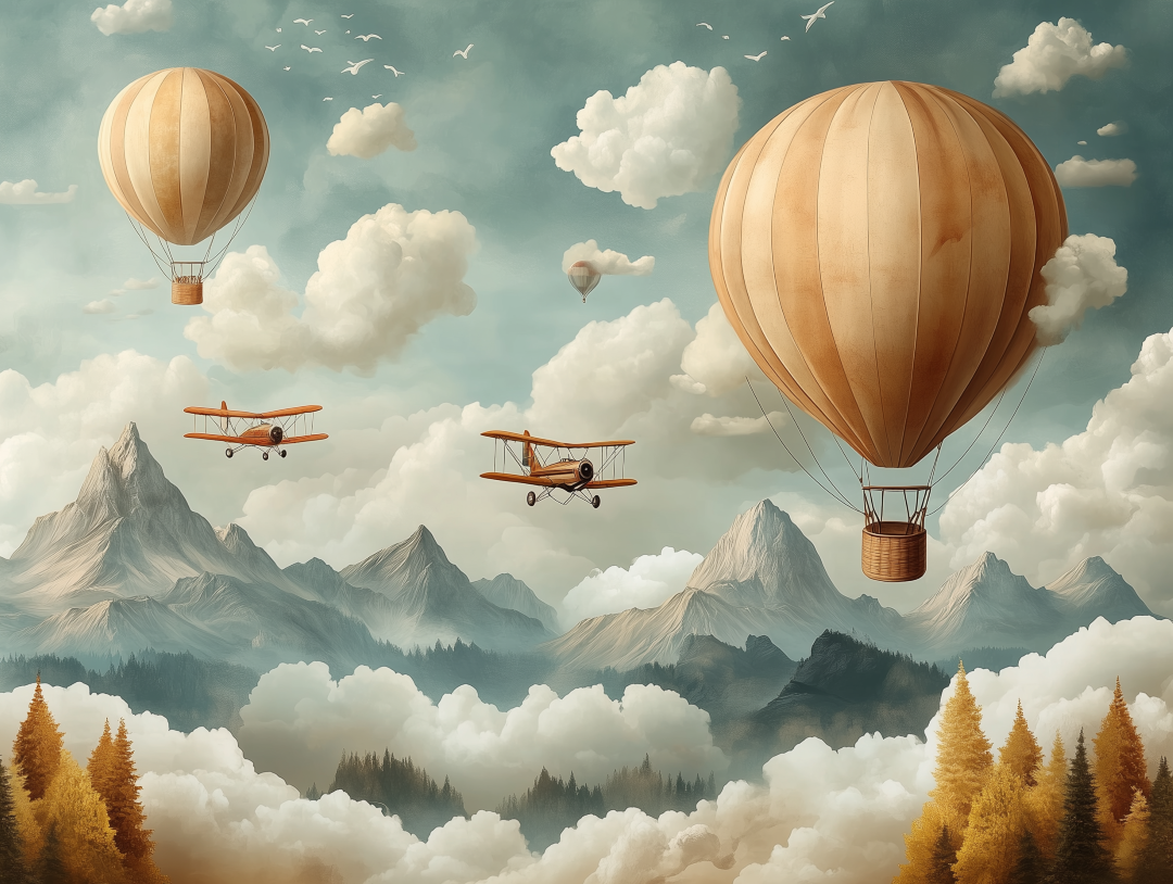 Čarolija sa avionima i balonima