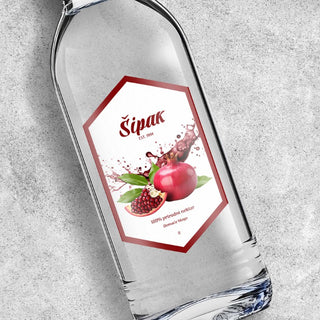 Naljepnica za sok od šipka