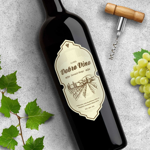 Stari Vinogradi wine label