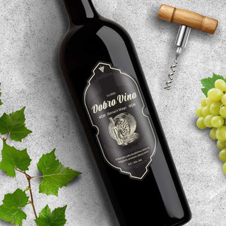 Naljepnica za vino Noć Loze