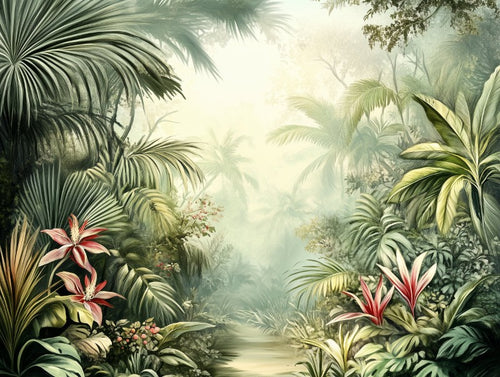 Lush Botanical Landscape