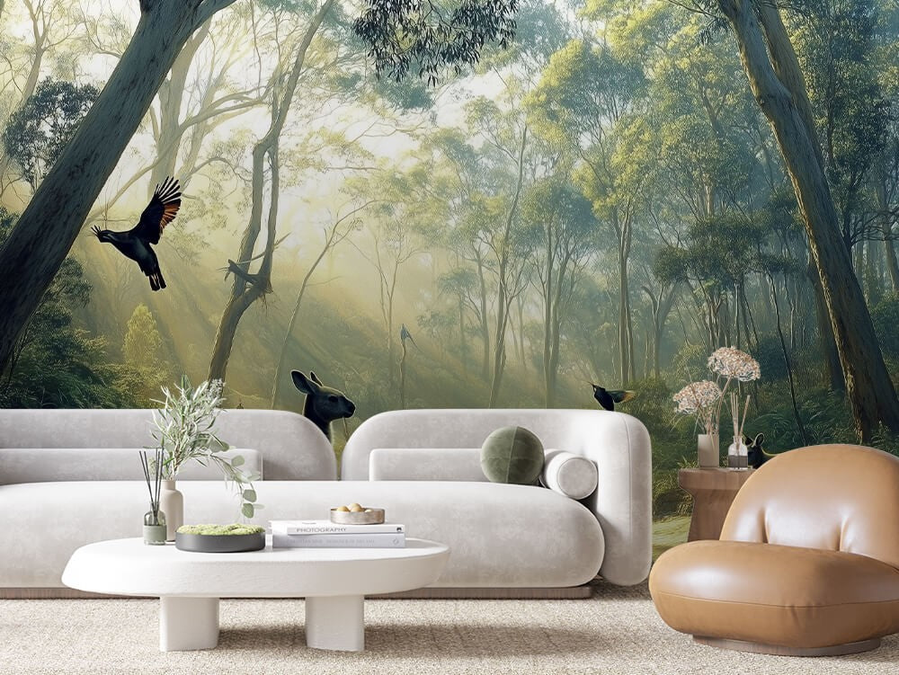 Forest Deer Landscape