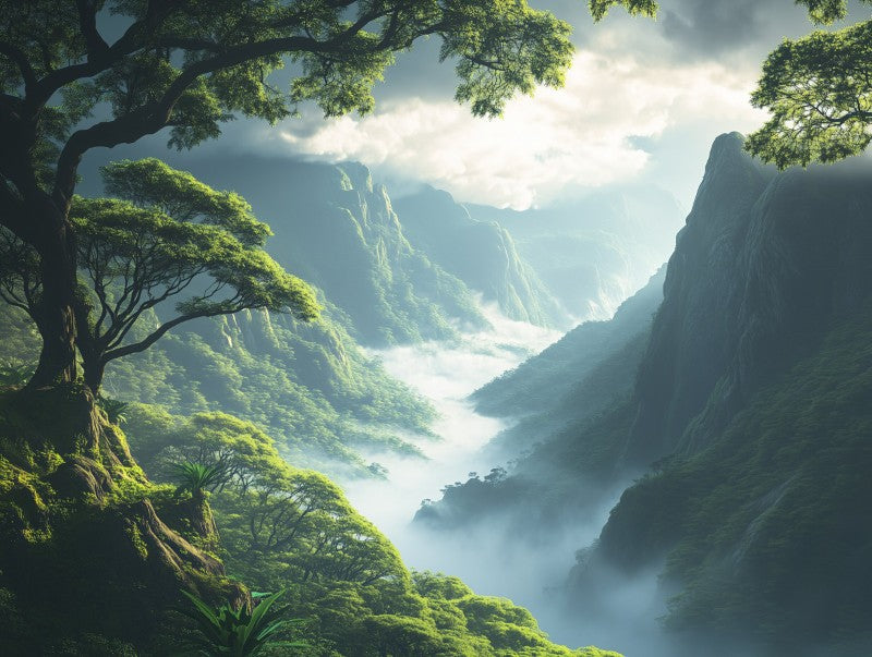 Green Mountain Canyon Landscape