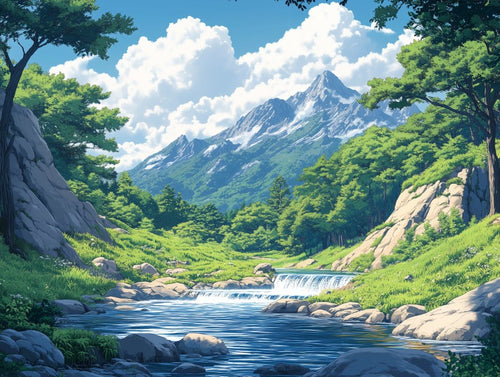 Tropical Beach Landscape