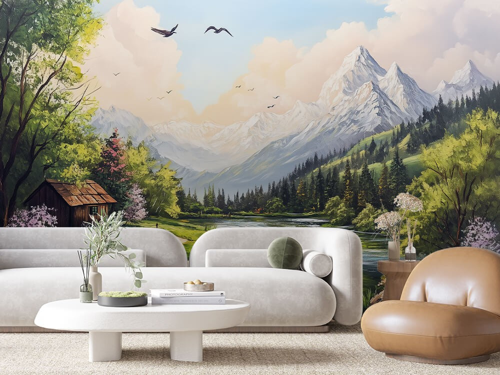 Mountain Garden Trail Landscape