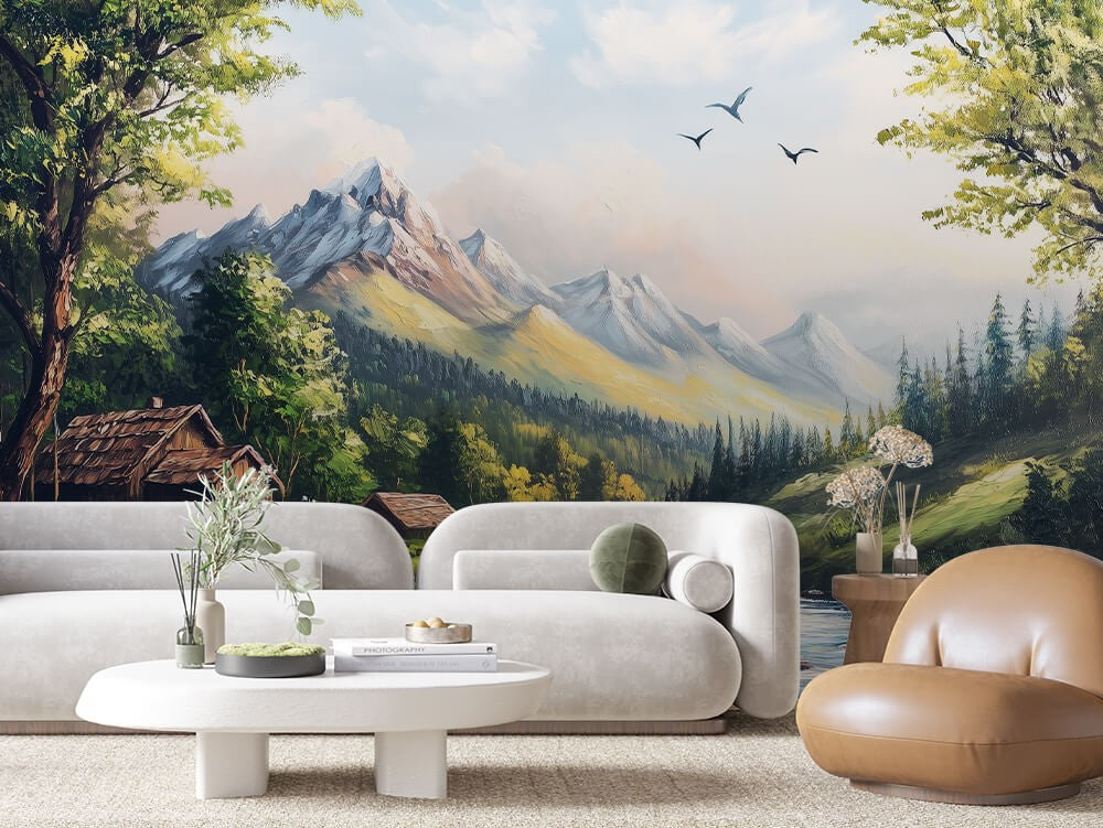 Flower Valley Cottage Landscape
