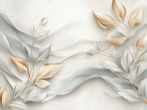 Soft Neutral Leaves Pattern