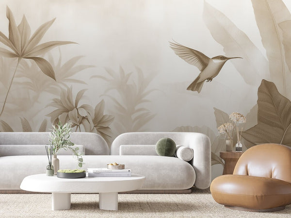 Minimal Botanical Leaves Art