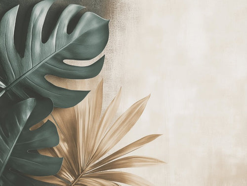 Tropical Leaves Soft Green
