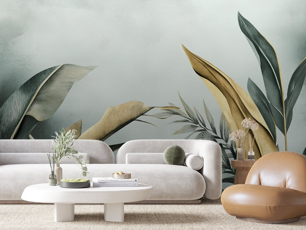 Soft Green Leaves Calm