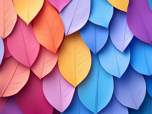 Colorful Leaves Pattern
