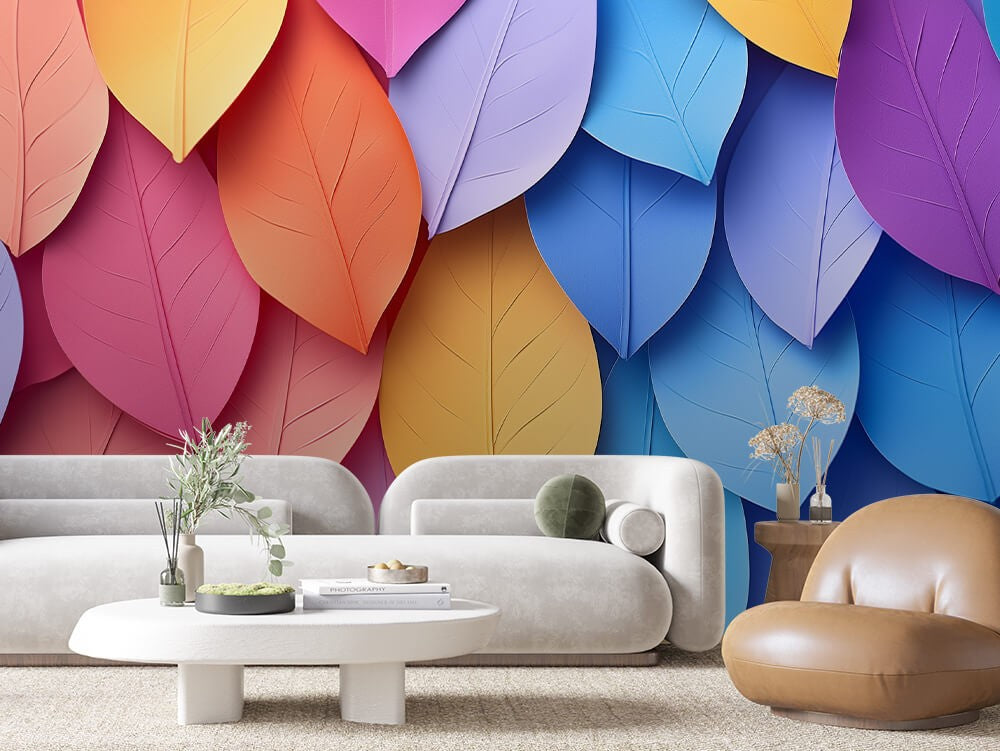 Colorful Leaves Pattern