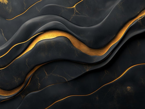 Dark Gold Vein Marble