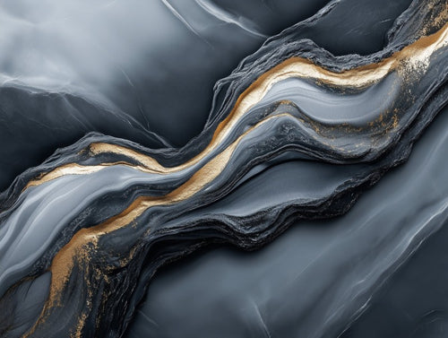 Smoky Grey Marble Wave