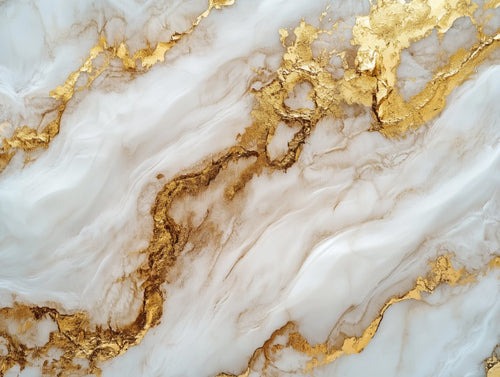 Rich Gold Marble Pattern